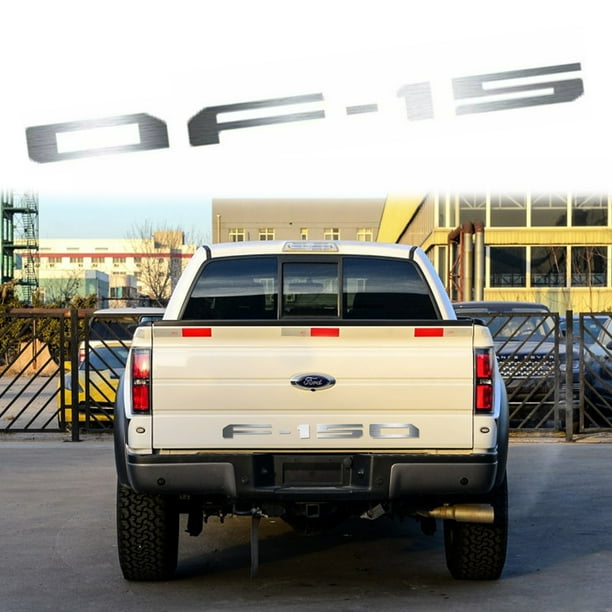 Xotic Tech F-150 Letter Decal Tailgate Die-Cut Vinyl Sticker for Ford F-150 2018-up Matte Black Xotic Tech Direct Xotic Tech F-150 Letter Decal Tailgate Die-Cut Vinyl Sticker for Ford F-150 2018-up Matte Black Xotic Tech Direct